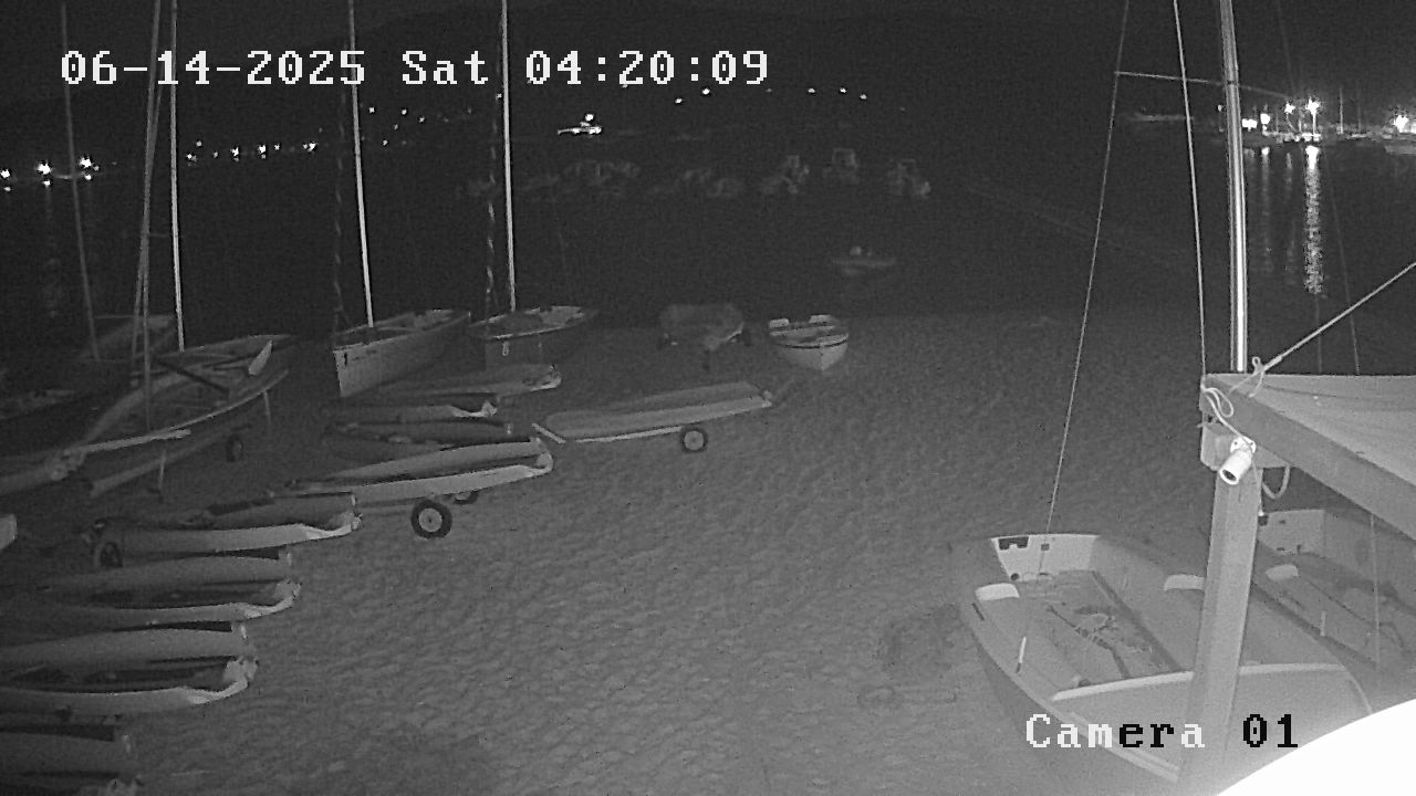 Elba Webcam: Strand und Golf Marina di Campo Insel Elba Club des Meer